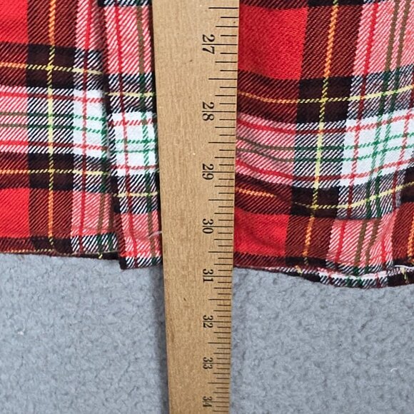 J. Crew Shirt XL Holiday Tartan Plaid Midweight Flannel In Regenerative Cotton - Picture 8 of 12